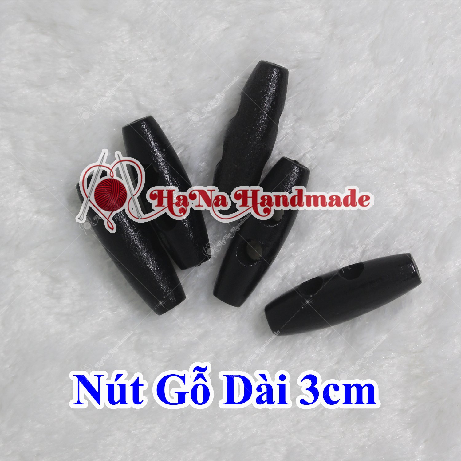 Nút gỗ dài trang trí 10k/5 cái