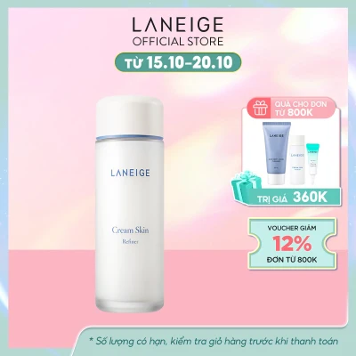 Nước cân bằng dưỡng ẩm Laneige Cream Skin Refiner 150 ml