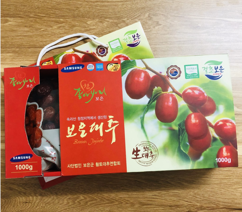[ Đủ Cân ] Táo đỏ Hàn Quốc sấy khô 1 Kg