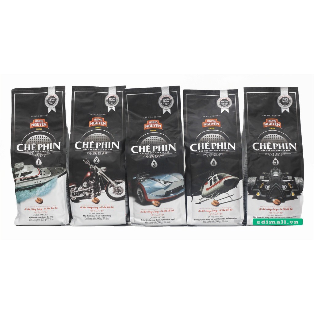 CAFE TRUNG NGUYÊN CHẾ PHIN 1 500G