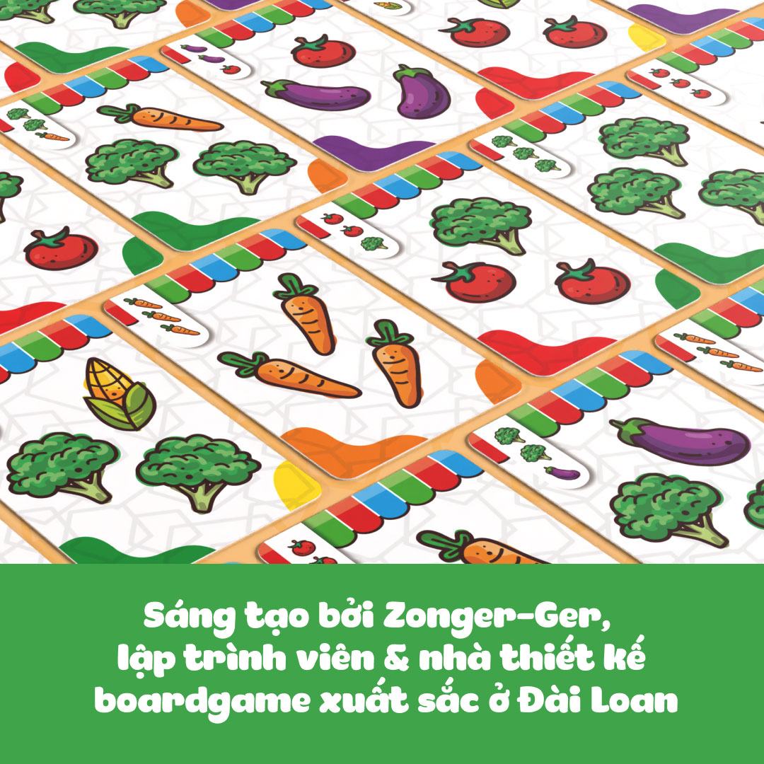 Boardgame Thương Vụ Rau Củ - Board Game VN