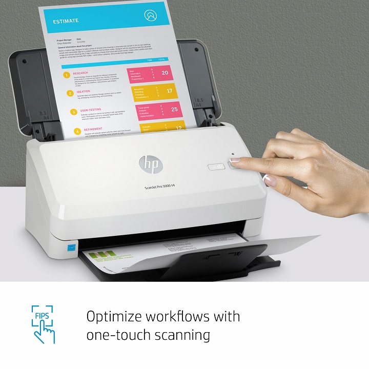 Máy Scan HP Scanjet Pro 3000 s4 (6FW07A)