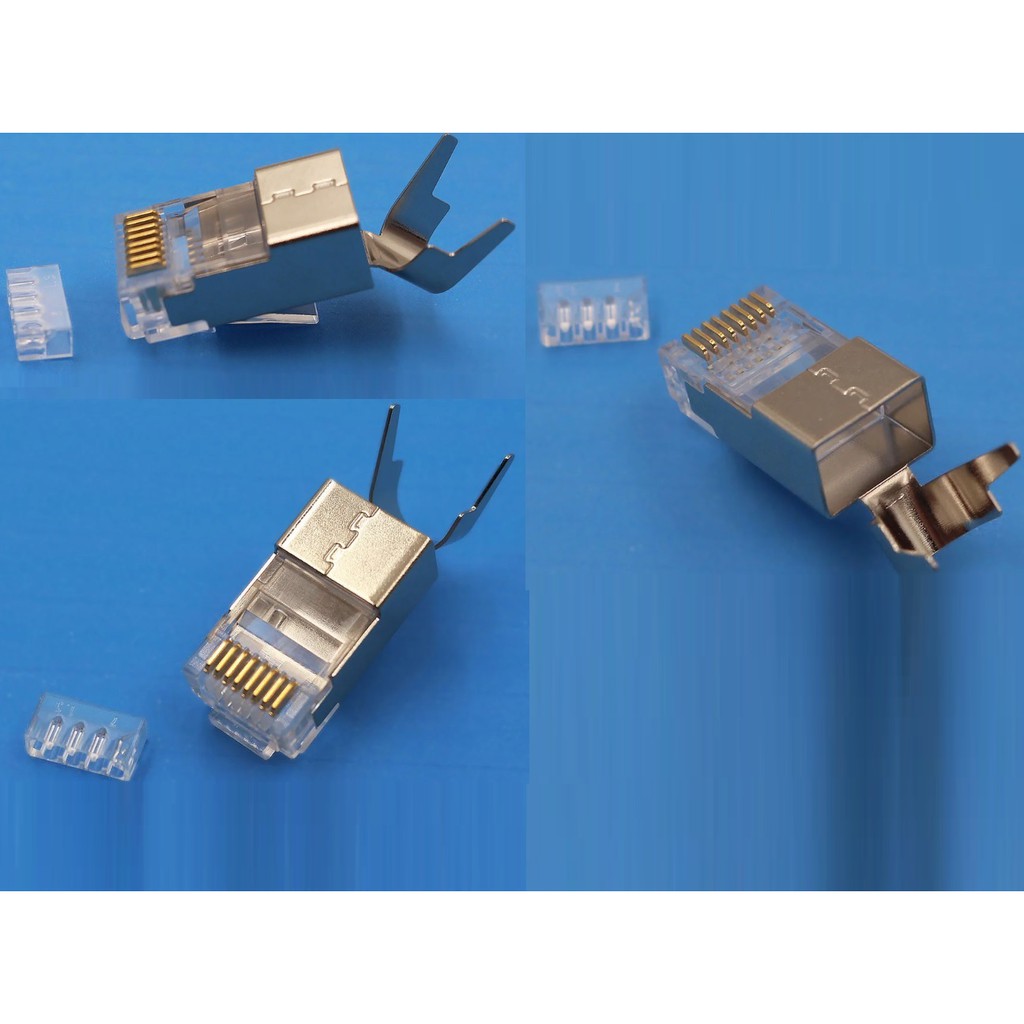 ĐẦU BẤM MẠNG RJ45 CAT6A & CAT7 HÀNG CHẤT LƯỢNG.