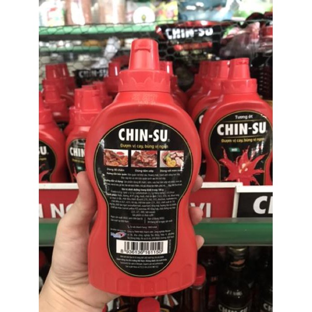 Chai Tương Ớt Chin-Su 500g