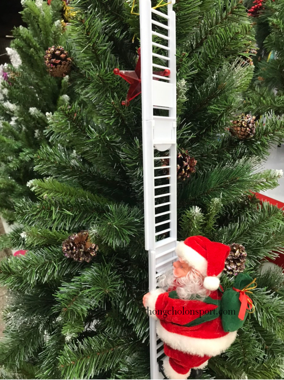 Ông Già NOEL Leo Thang Điện Tử