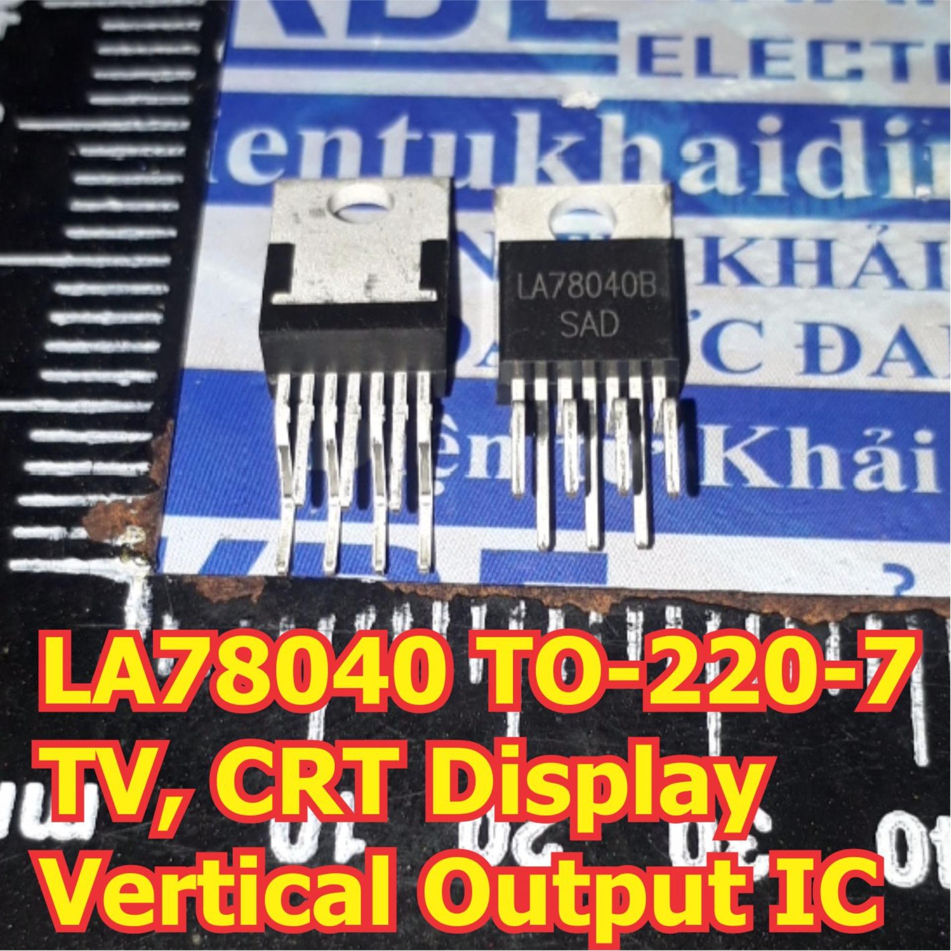 2 con la78040 78040 to-220-7 tv, crt display vertical output ic kde5637