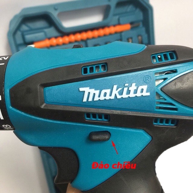 [HCM]KHOAN PIN MAKITA 12V CÓ ĐẢO CHIỀU (TẶNG BỘ PHỤ KIỆN 24 MÓN)