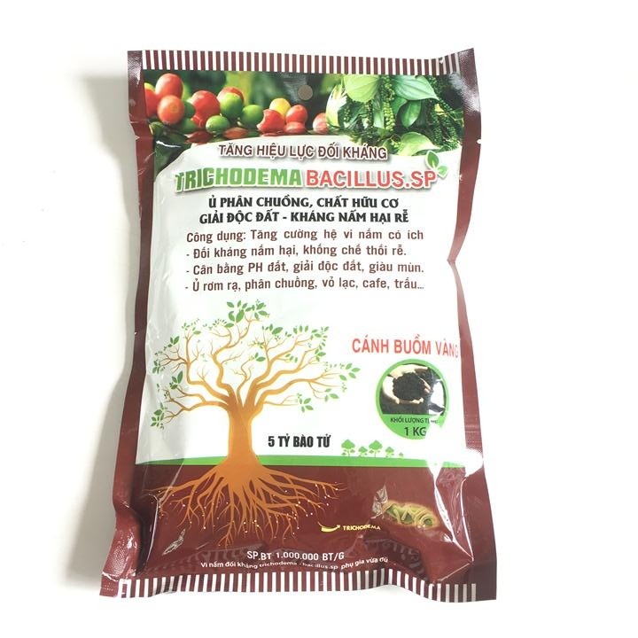Nấm Đối Kháng Trichoderma, túi 1kg
