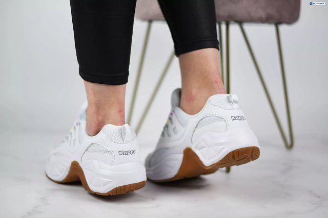 giày thể thao chính hãng kappa cho nữ màu trắng