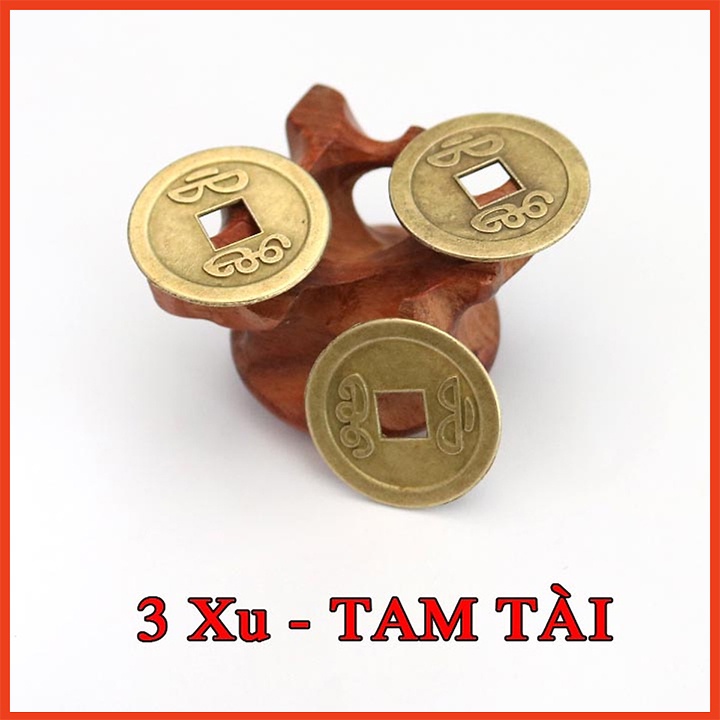 [Hàng loại 1] Đồng xu Ngũ Đế chiêu tài lộc