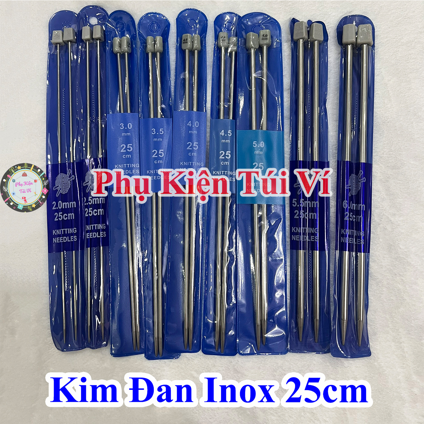Kim đan inox 25cm 25k/ cặp