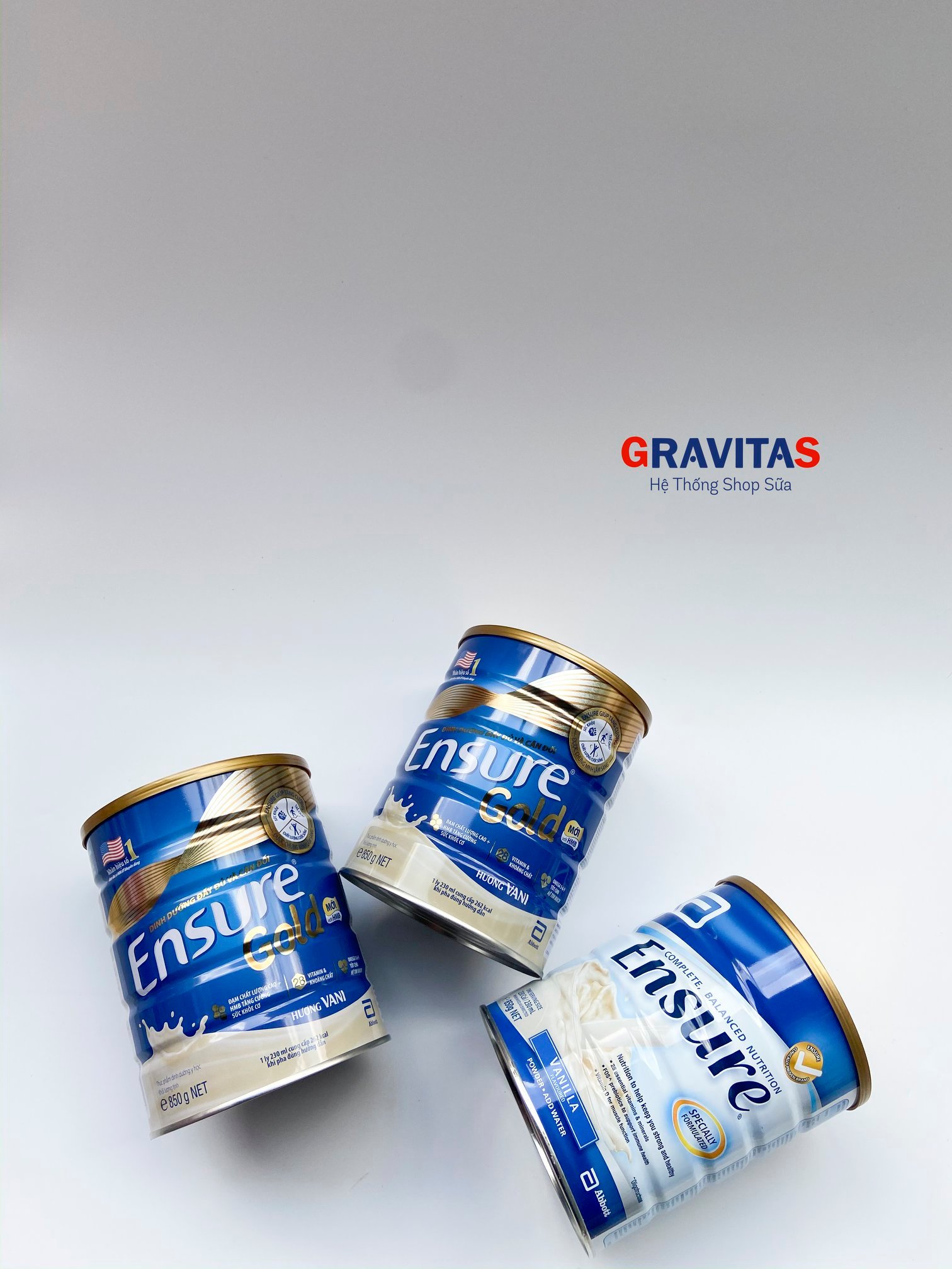 Sữa Ensure Gold Vani 850Gm