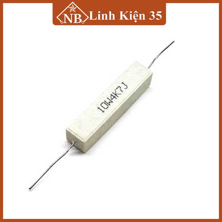 Trở công suất 10W 5% nhiều giá trị tùy chọn