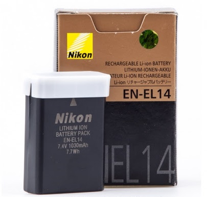 Pin máy ảnh Nikon EN-EL14 - Hàng nhập khẩu