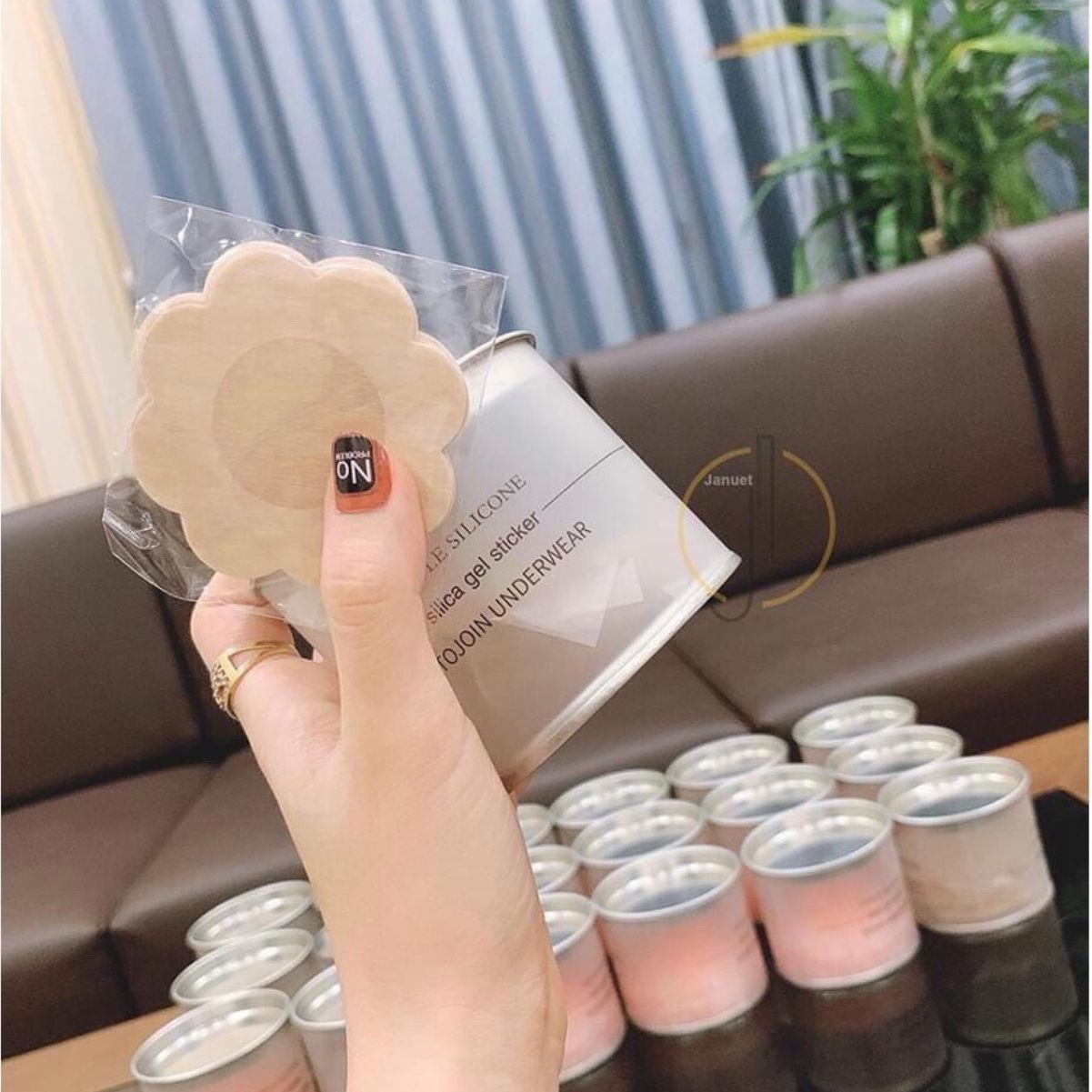 60 Miếng Dán Ngực, Dán Ti Giấy Lụa (Kèm Hộp) - Miếng Dán Vú, Nhũ Hoa