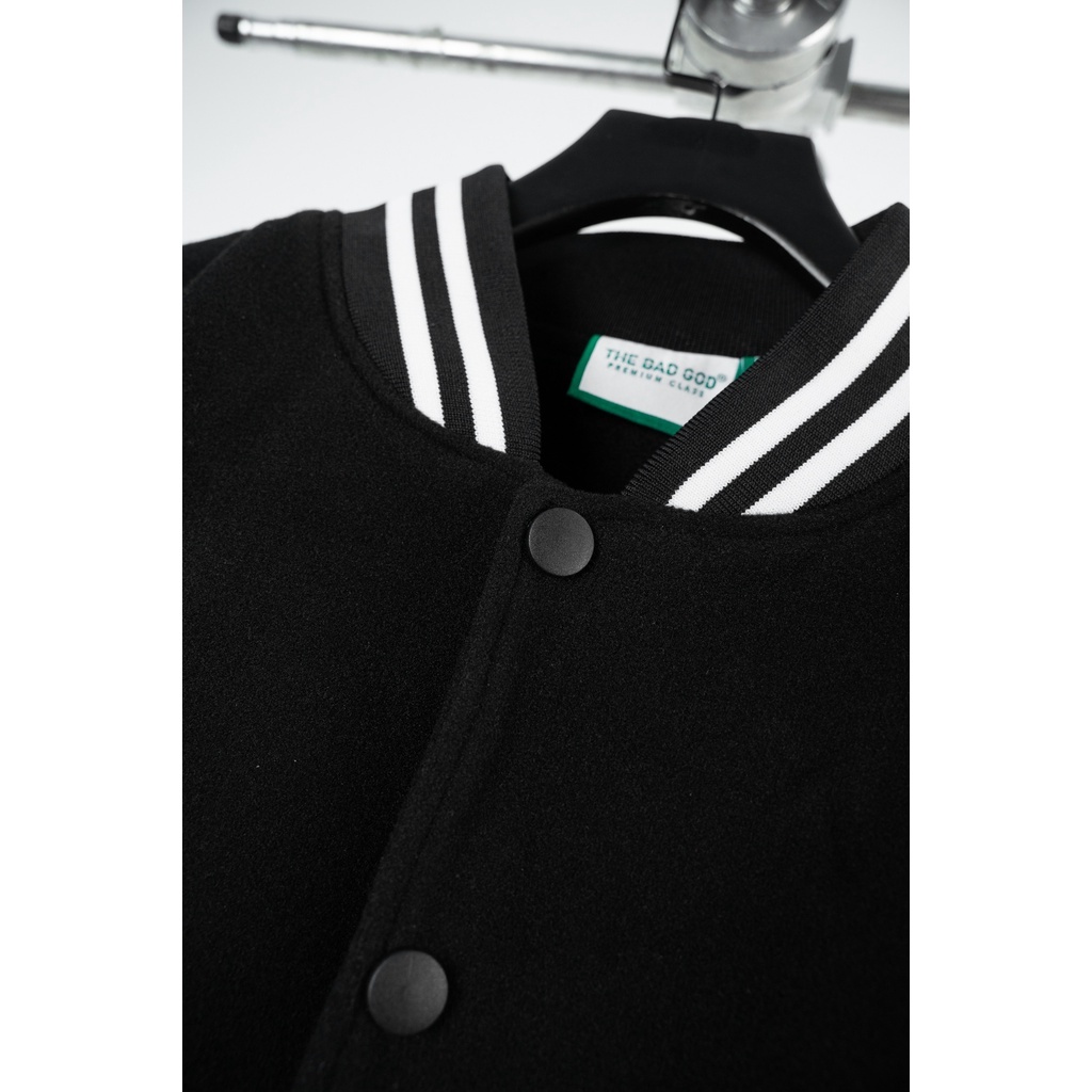 Áo khoác bomber varsity jacket The Bad God Armbony