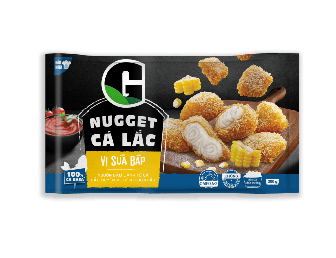 HCM - NUGGET CÁ LẮC SỮA BẮP GKITCHEN 300G