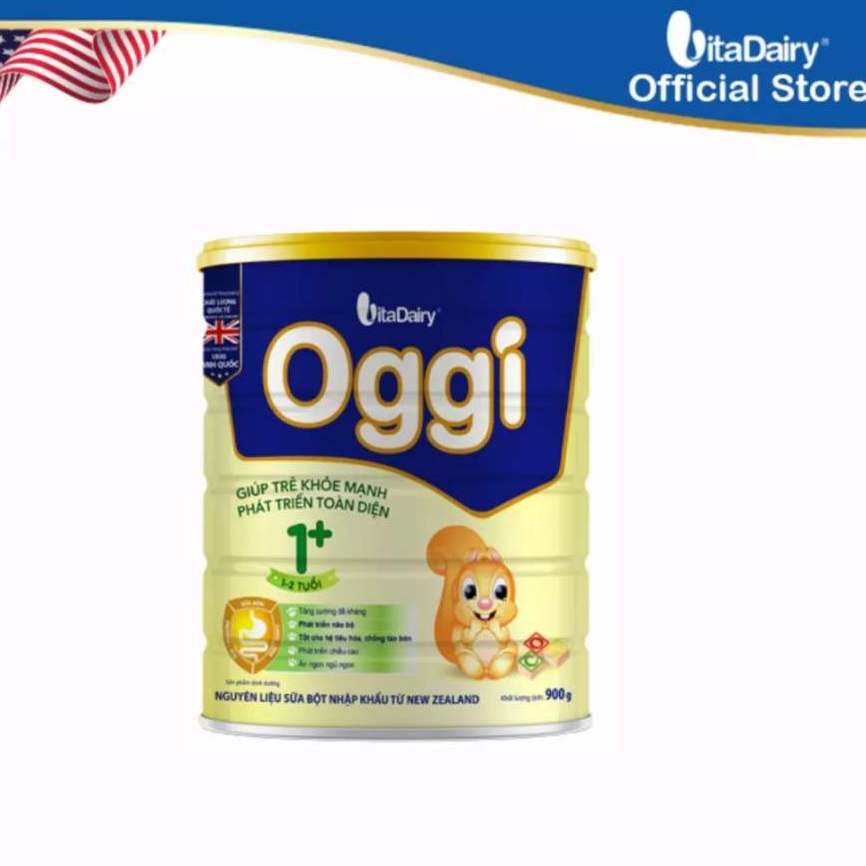 Sữa bột VitaDairy Oggi 1+ 900g