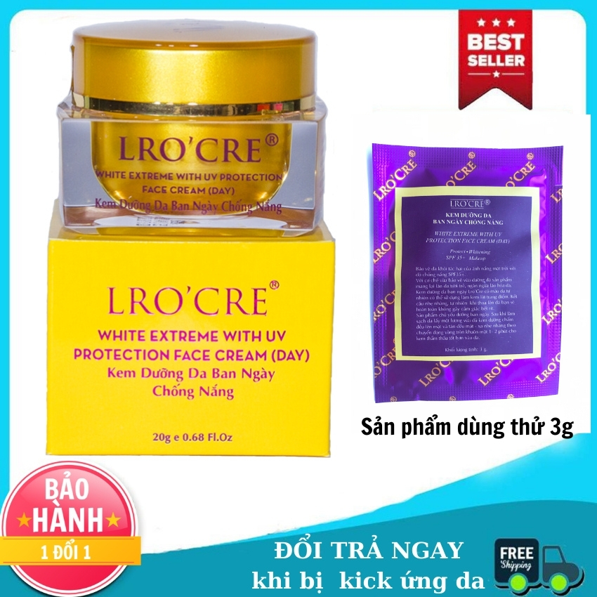 Kem Ngày Vàng Lro'cre Ong Sáp ( Mẫu Dùng Thử )