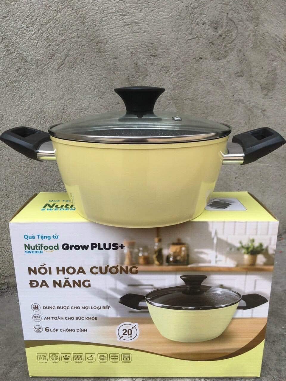 NỒI HOA CƯƠNG QUÀ TẶNG TỪ NUTIFOOD