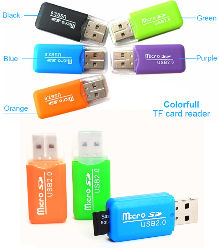 Đầu đọc thẻ nhớ MicroSD kết nối USB 2.0