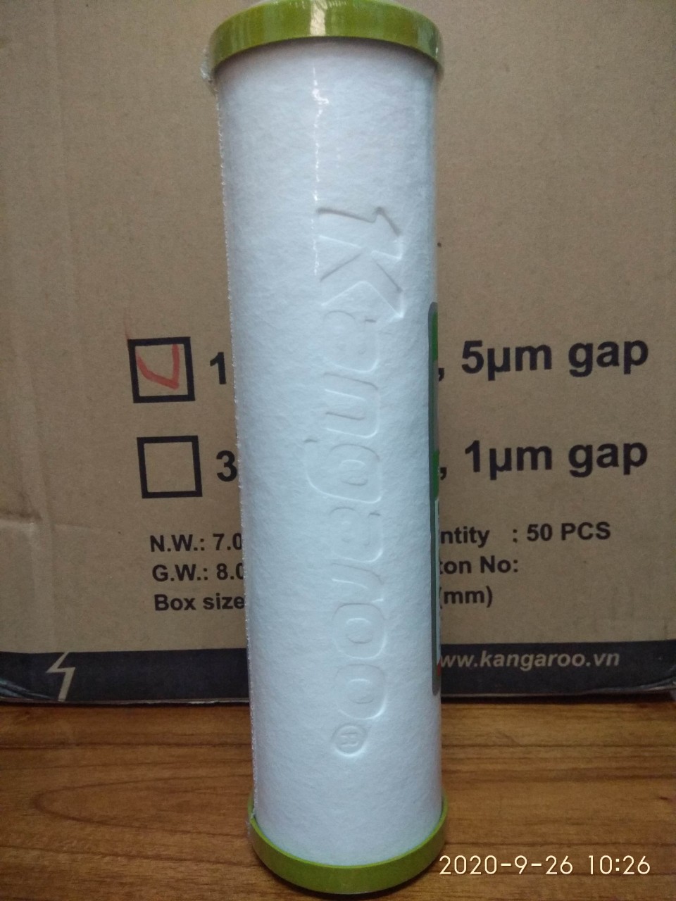Bộ lõi lọc nước Kangaroo số 1,2,3 - Chính hãng