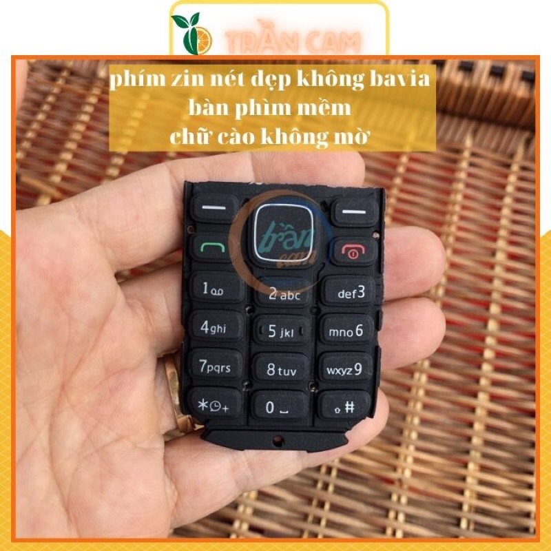 Shell kit 1280 (Shell + key + bone) Zin Nokia (liquidation)