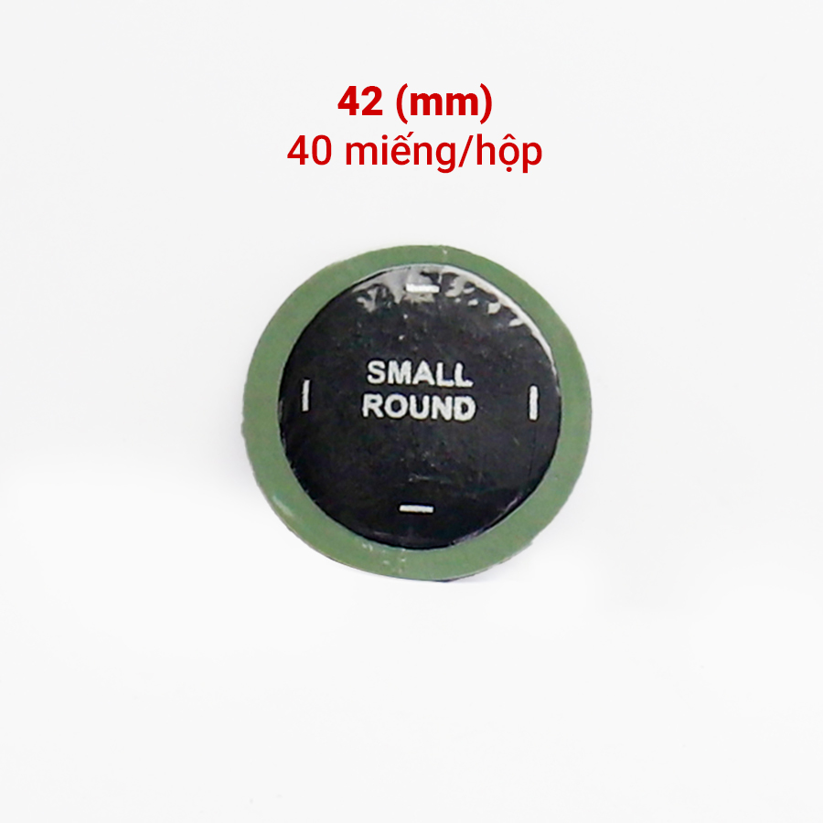 [COMBO GIÁ SỈ] Bộ 5 hộp miếng vá săm SMALL ROUND - Tiêu chuẩn Mỹ