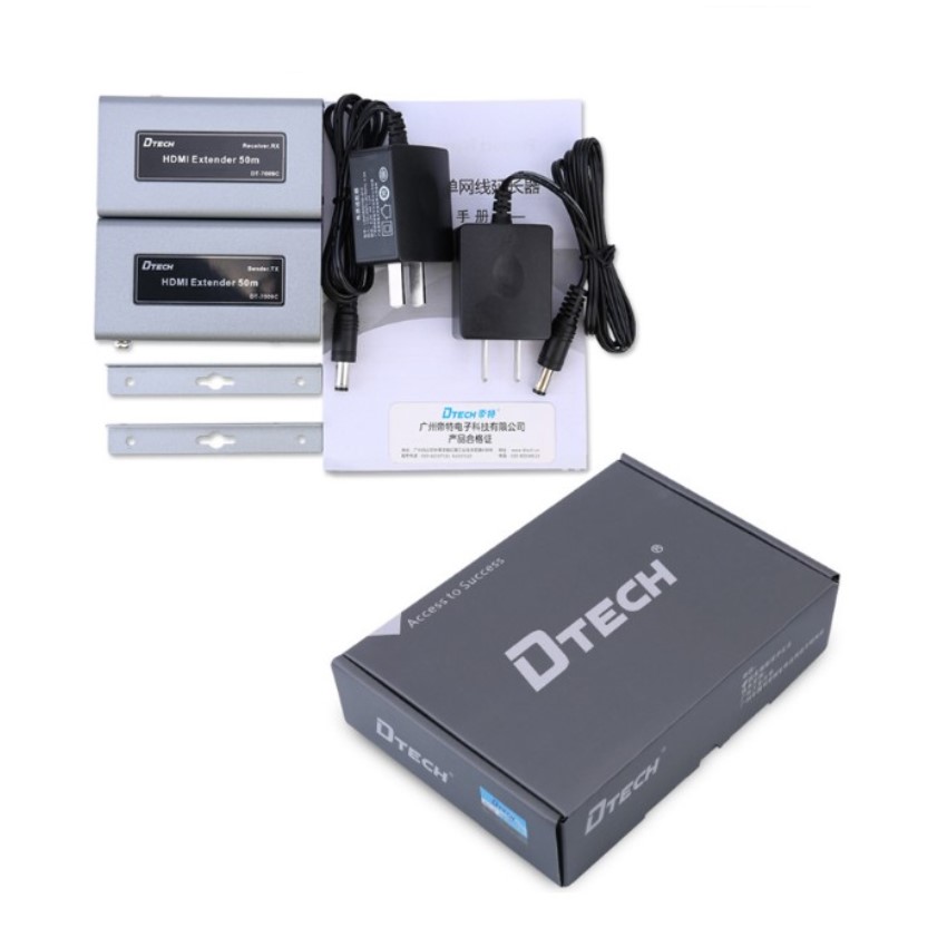 Bộ mở rộng cáp mạng HDMI DTECH DT-7009C