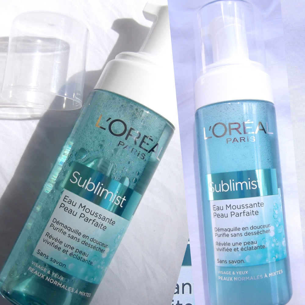 Sữa rửa mặt tẩy trang dạng bọt Loreal Sublimist 150ml - Pháp