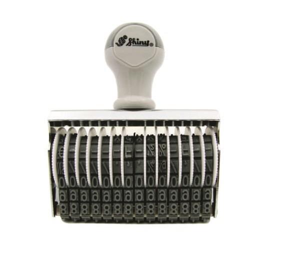 Dấu 14 số xoay 5mm shiny N314