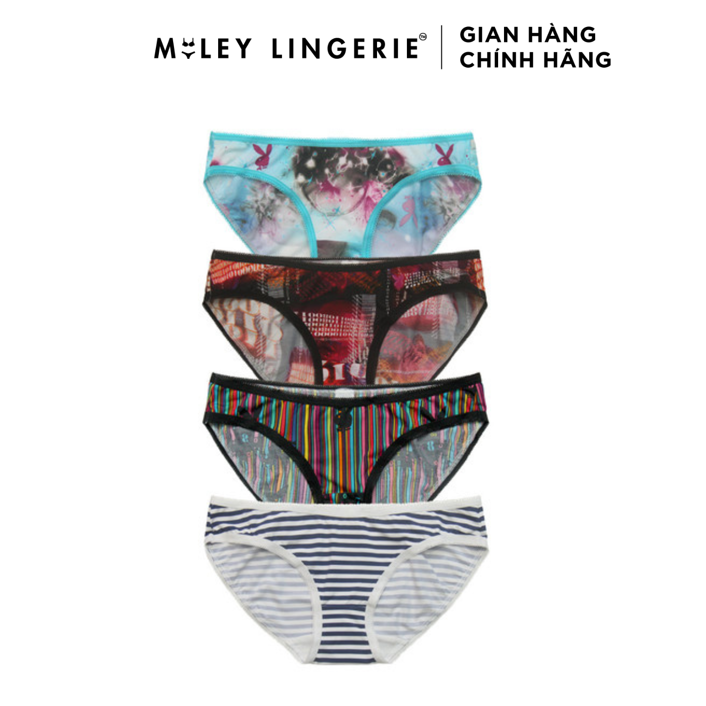 Quần lót Cotton Modal Thun Lanh Ren đồng bộ Miley Lingerie