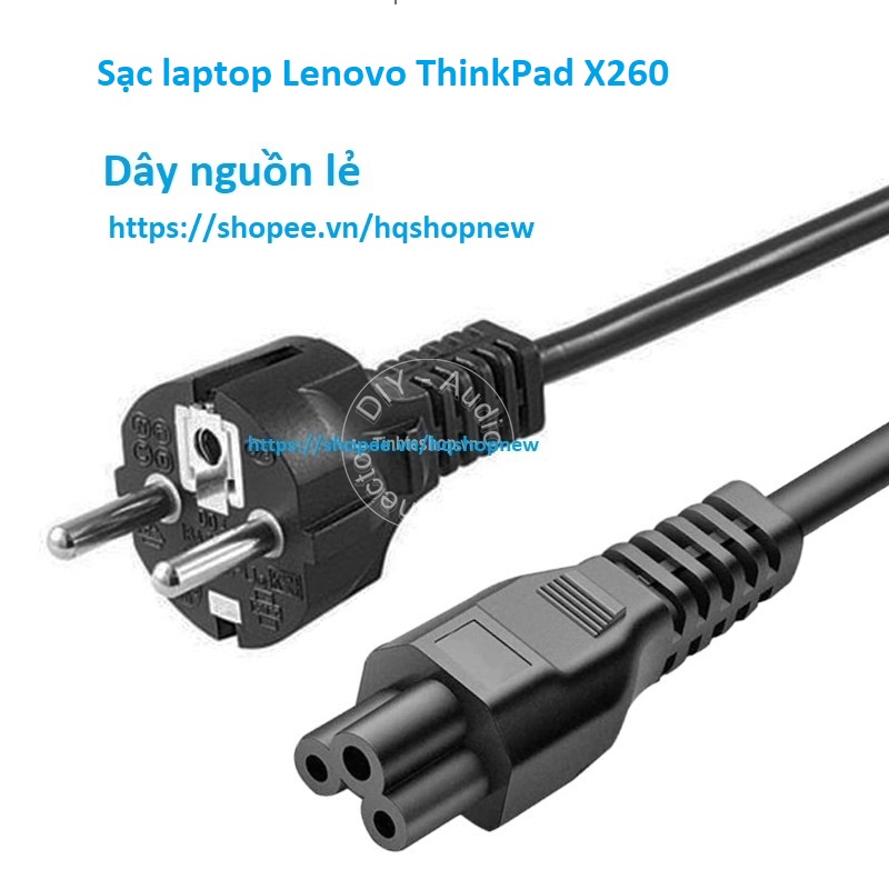 Sạc laptop lenovo thinkpad x260 20v - 2.25a - 3.25a - 45w - 65w chân vuông usb