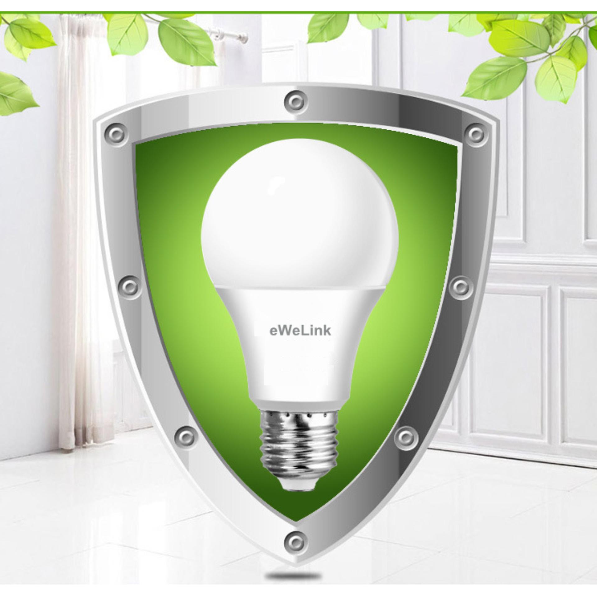 Bộ 2 Bóng Đèn Led Bulb Trơn eWeLink 15W