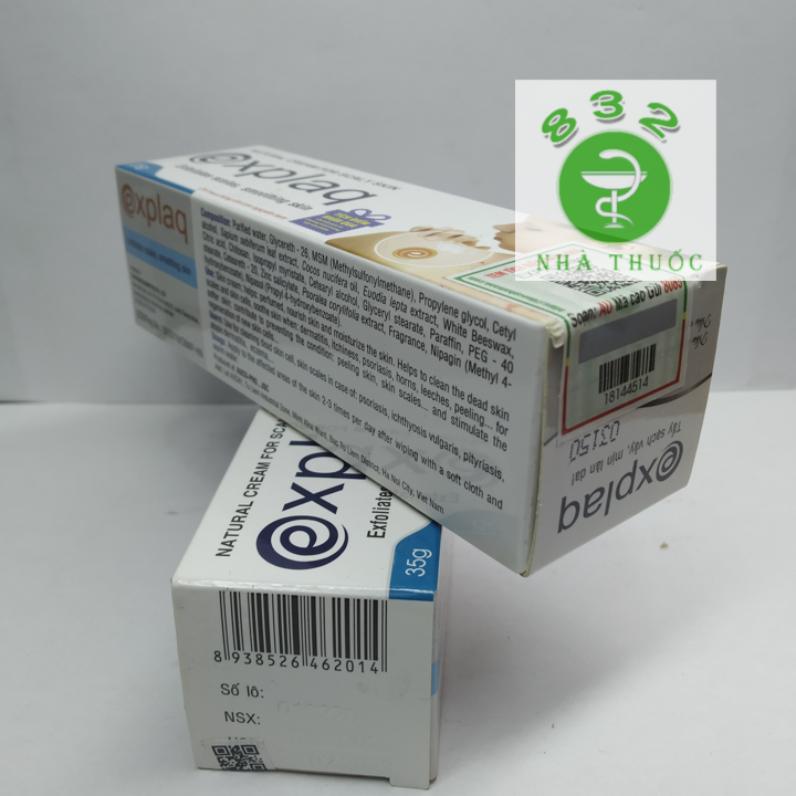 Kem ngừa vảy da Explaq tuýp 35g