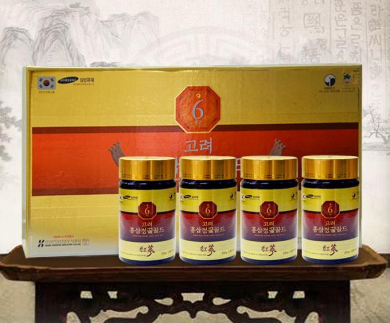 CAO HỒNG SÂM HANIL 4 LỌ HÀN QUỐC cao cấp