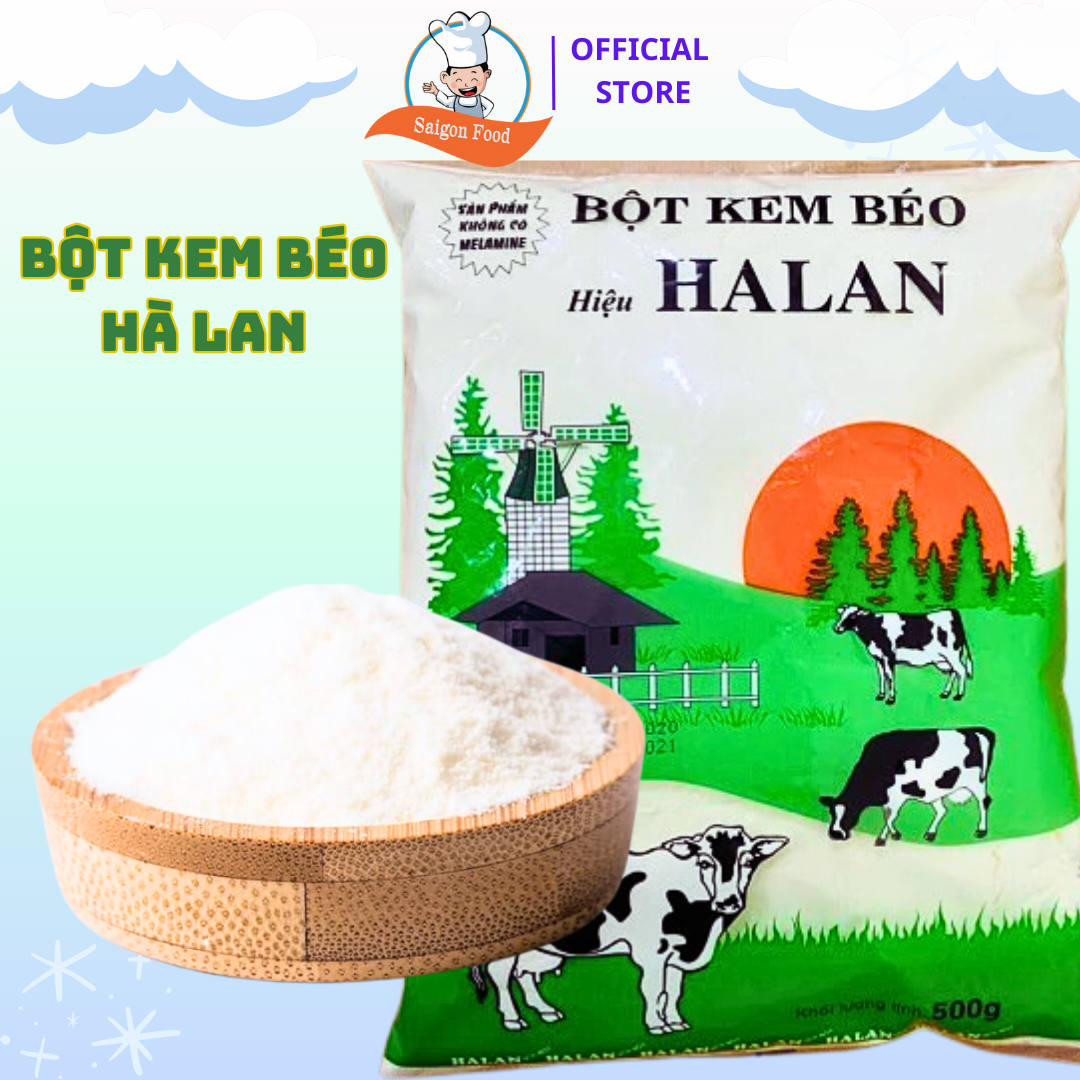 500gr Bột Kem béo Hà Lan_ Saigon food