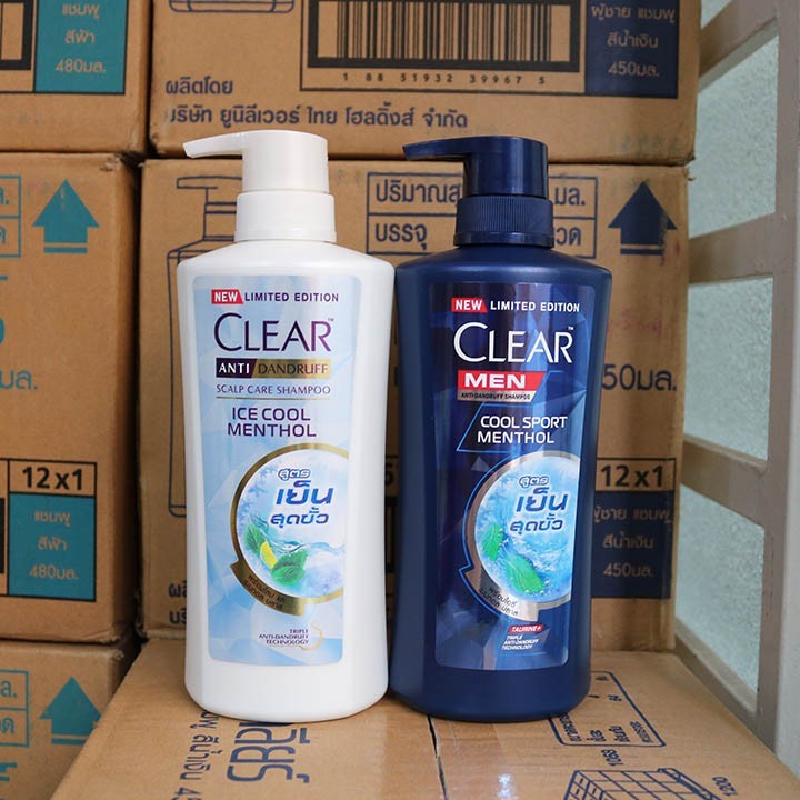 DẦU GỘI CLEAR Thái Lan Chai 450ml