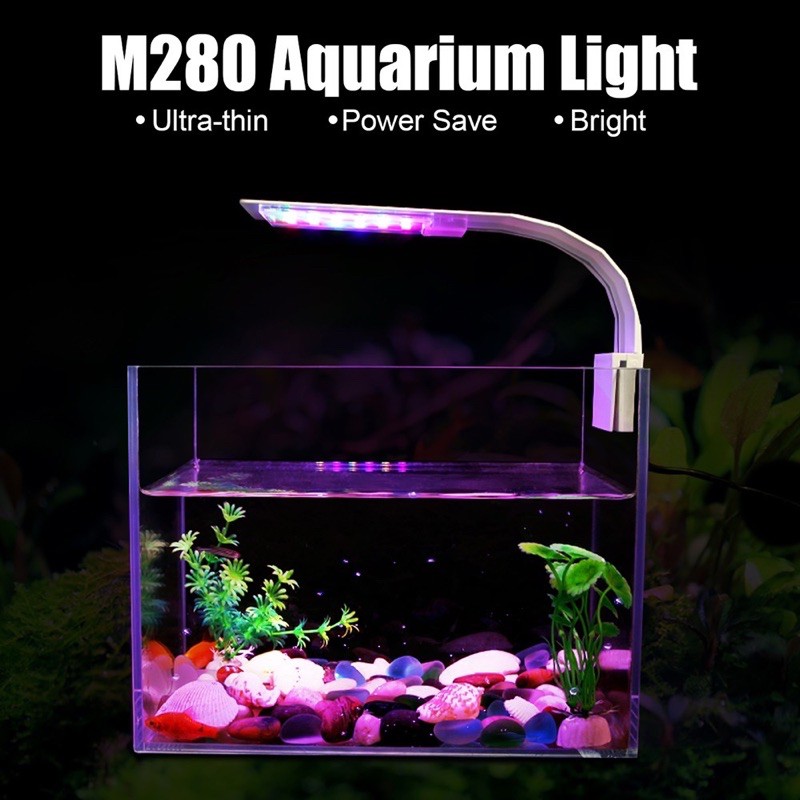 [HCM]Đèn Led kẹp Vipsun M-280 chuyên dùng cho hồ cá