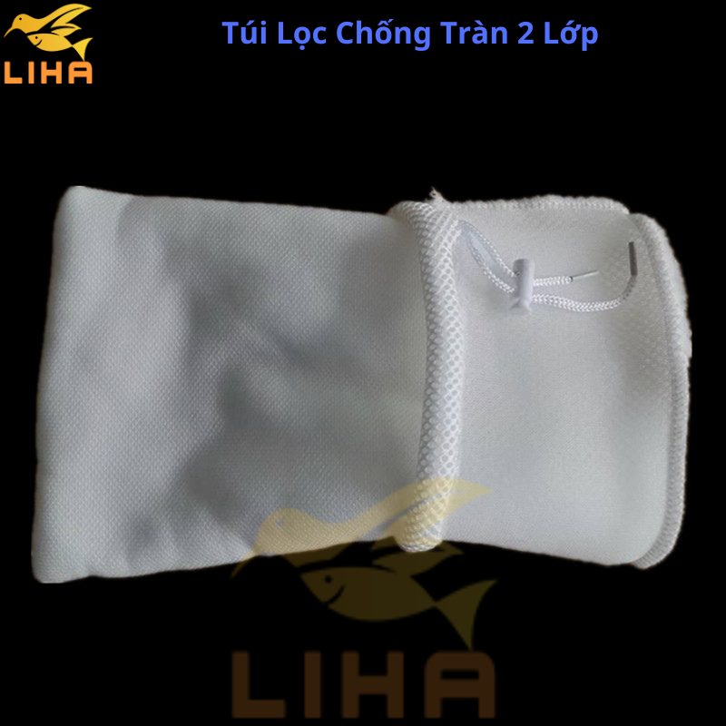 Túi Lọc Chống Tràn 2 Lớp Bông Giữ Cặn Hồ Cá