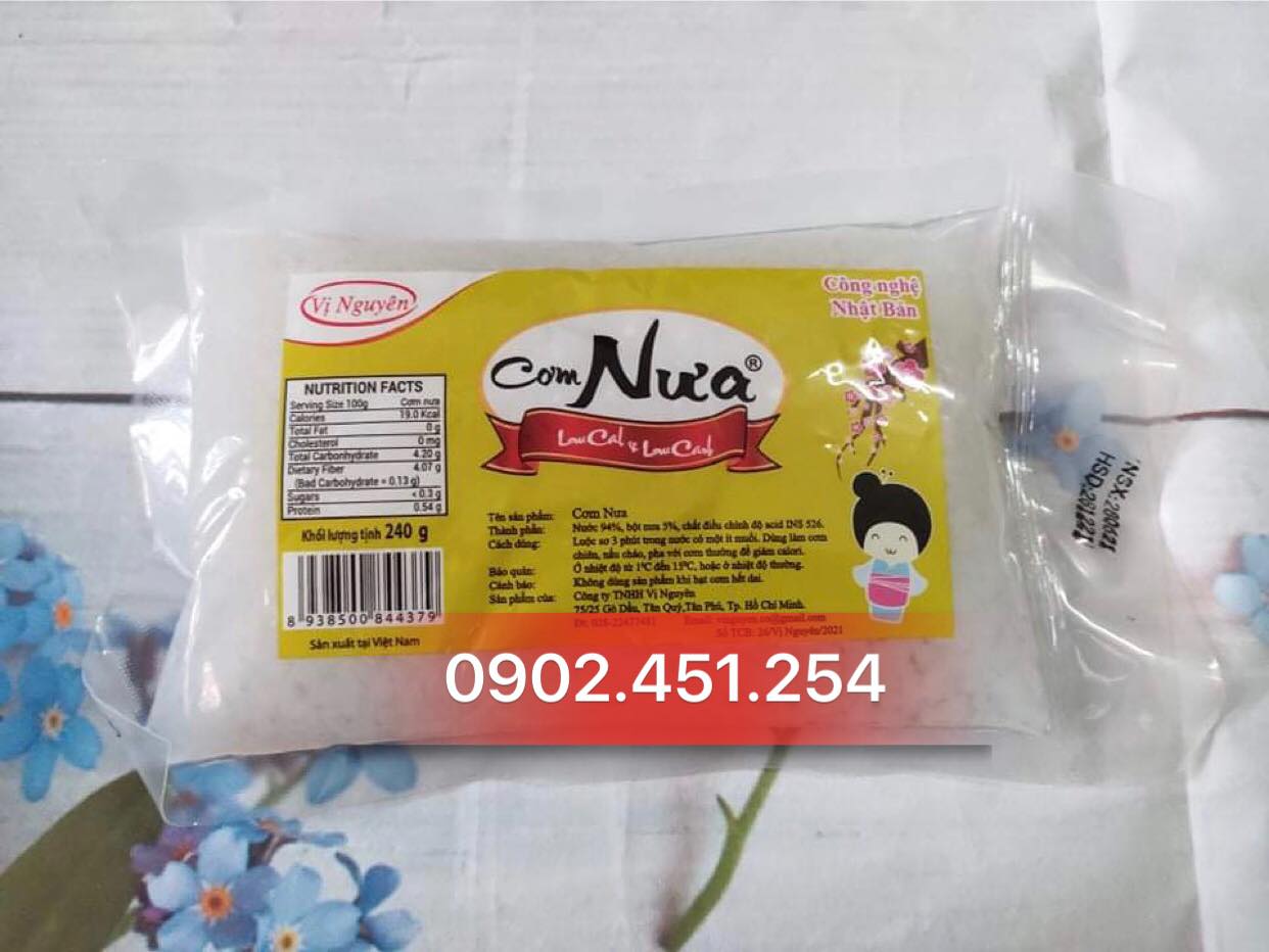 HCM - 1 Gói Cơm Nưa Vị Nguyên ăn kiêng DAS Keto 240g