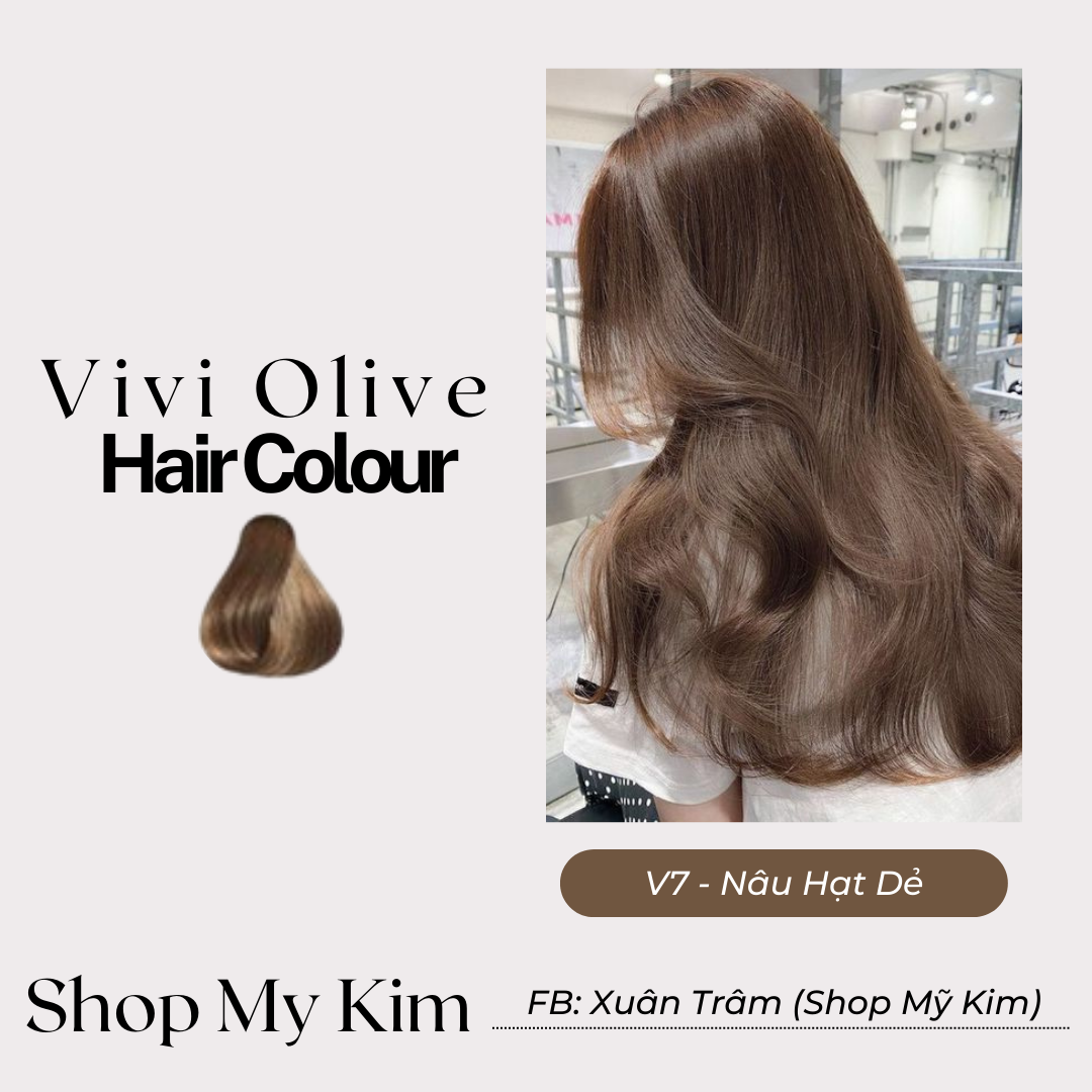 Thuốc Nhuộm Tóc Phủ Bạc Vivi Olive