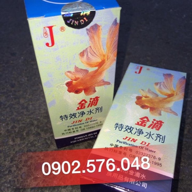 [HCM]Dung dịch làm trong nước JinDi