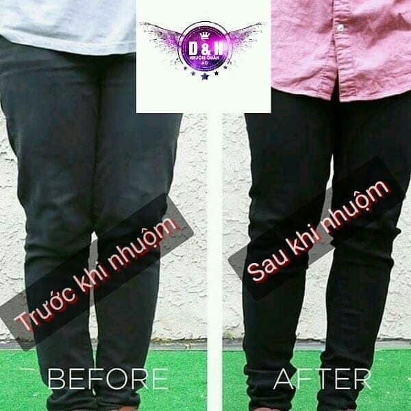 Thuốc Nhuộm Quần Jeans  Màu Đen