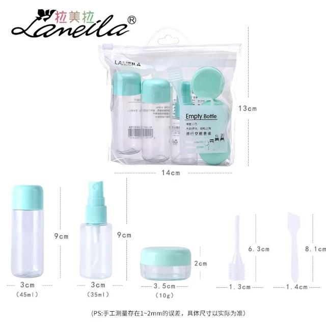 [HCM]Bộ chiết mỹ phẩm 6 món Lameila