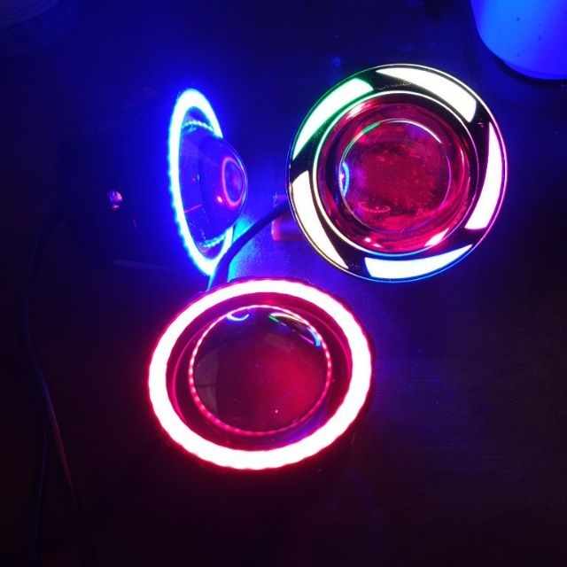 Đèn led trợ sáng U7 trần chế mắt cú.
