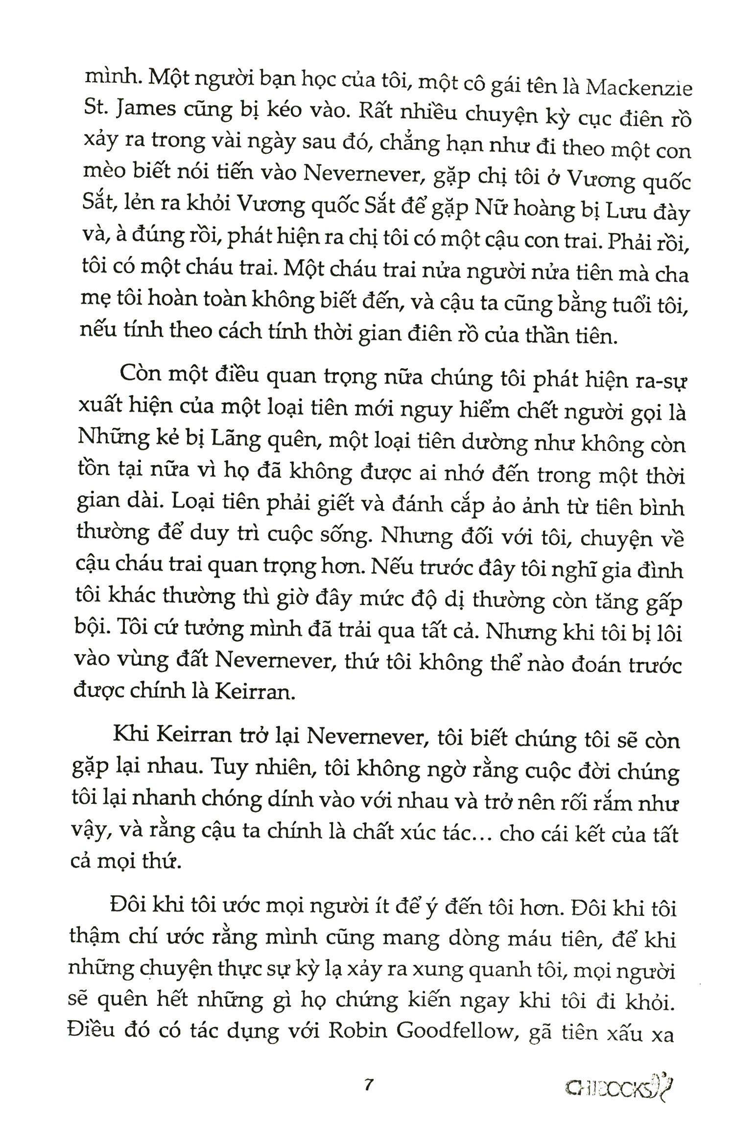 Kẻ Phản Bội (Phần 6 Series Thế Giới Của Tiên Sắt) - Julie Kagawa,Cẩm Chi