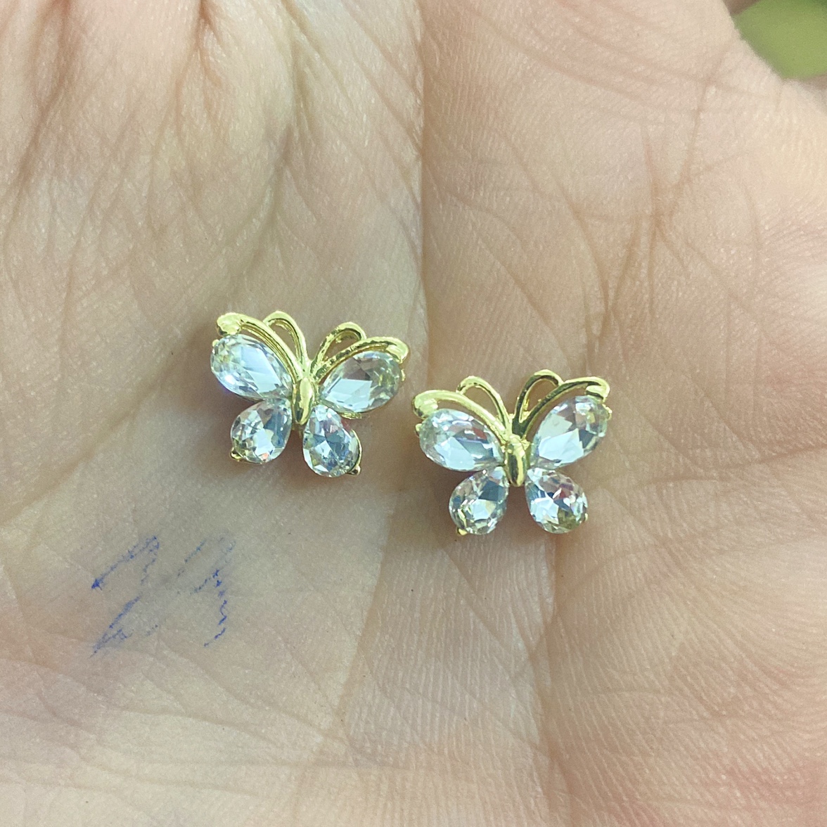 Charm Bướm Đá Sang Chảnh ,Charm Đính Móng - TGN937