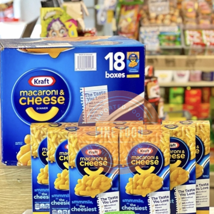 Nui phô mai Kraft Macaroni & Cheese Original Flavor 206g