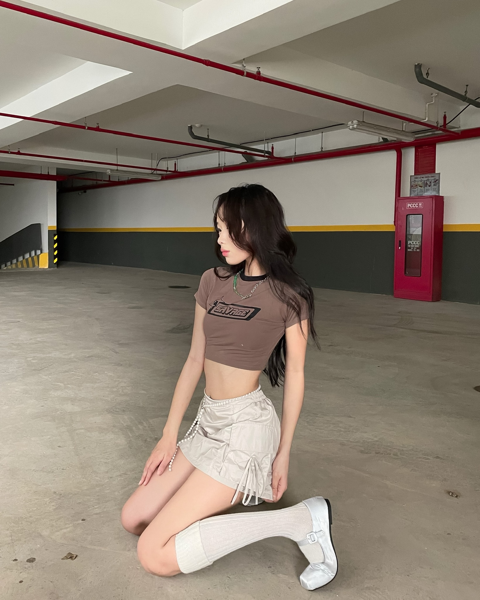 Áo croptop thun ôm CLÉLIE | SAVAGE CROPTOP